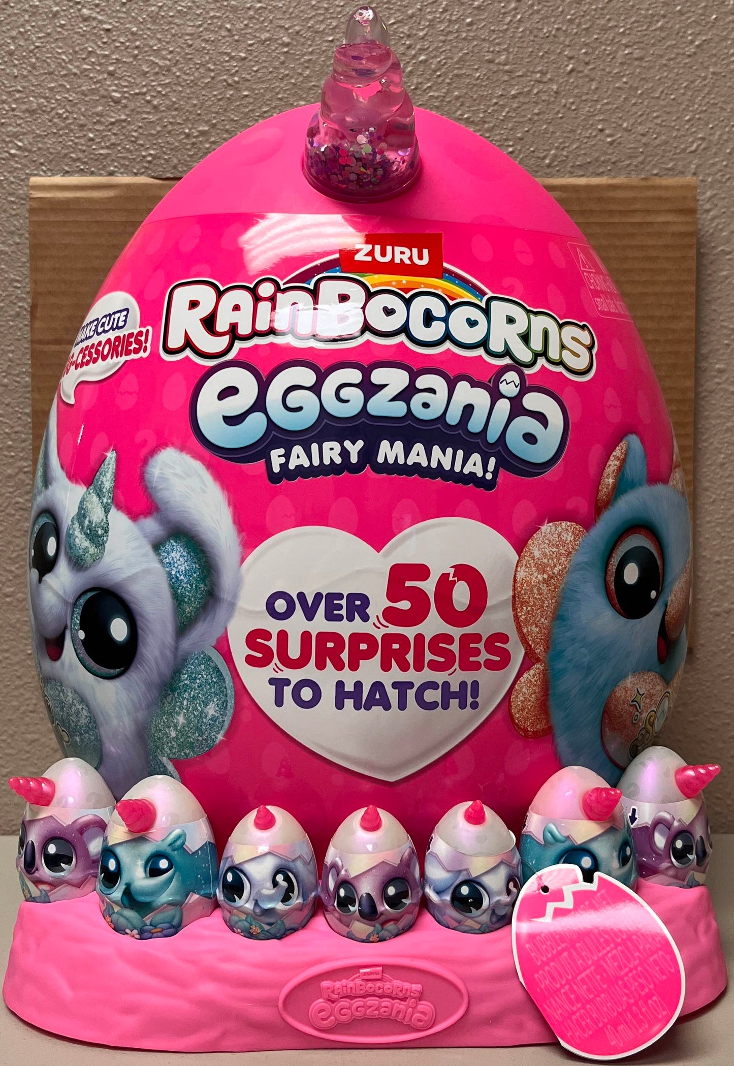 Eggzania Fairy Mania (Koala) 50+ Surprises, Collectible, Wearable, Endless Fun