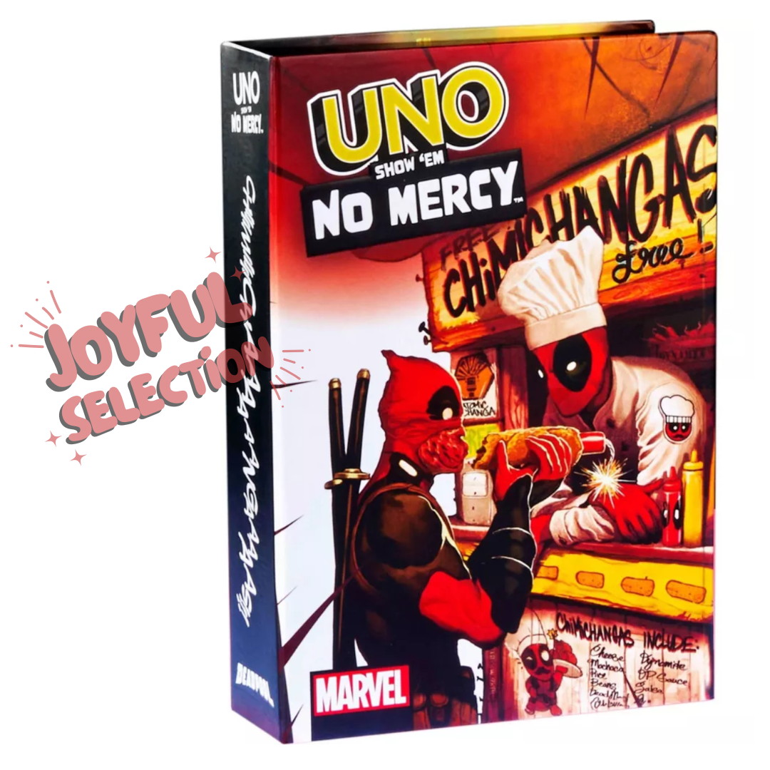 UNO No Mercy Marvel Deadpool Card Game